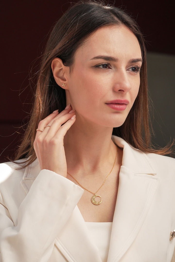The Call of the Crescent Moon Necklace