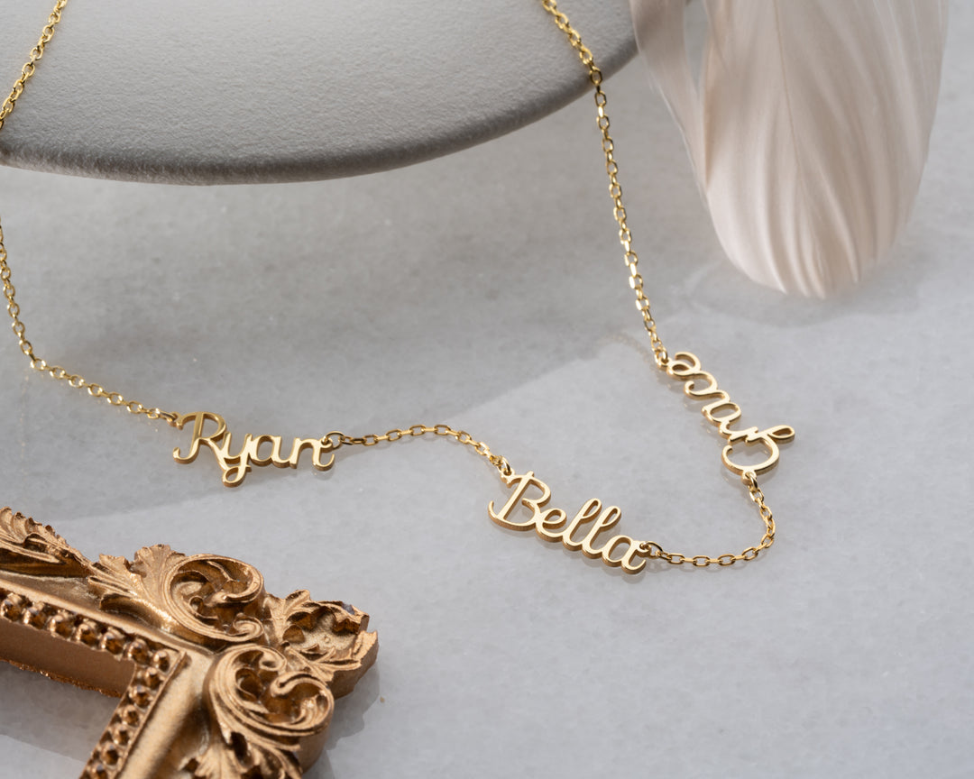 Multiple Name Necklace