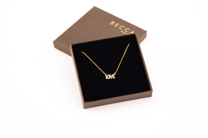 Personalized  Attached Letter Necklace