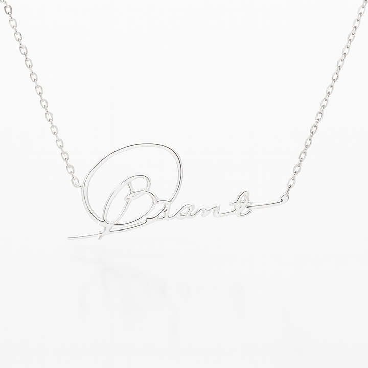 Handwriting Name Necklace