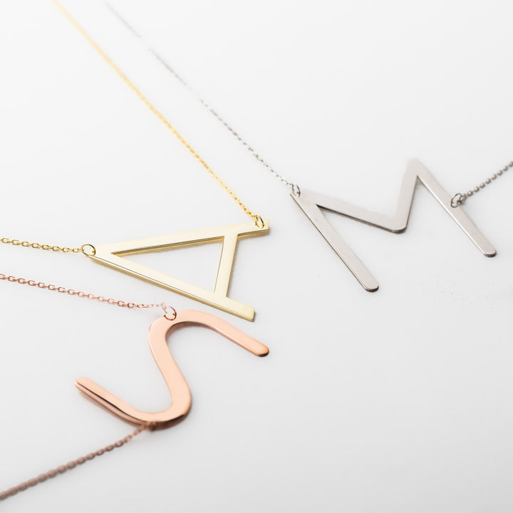 Big Letter Necklace