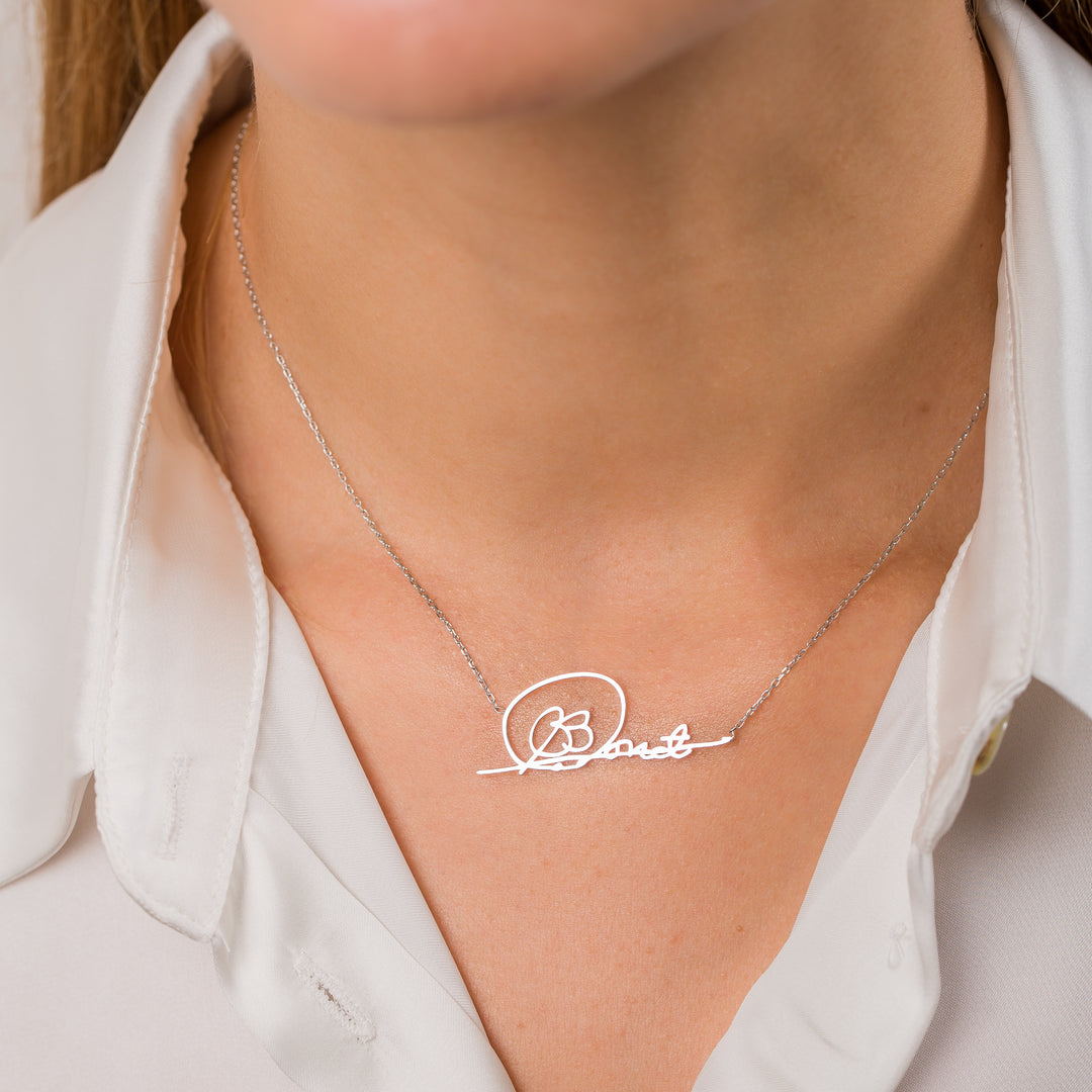 Handwriting Name Necklace