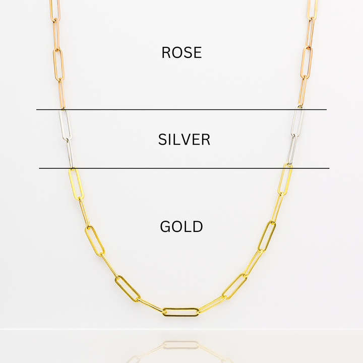 Paper Clip Necklace
