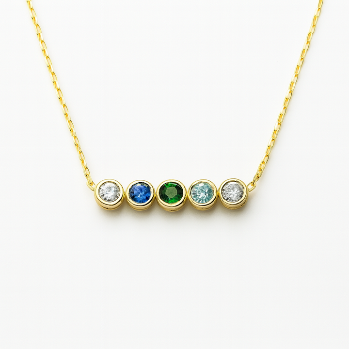 Personalized Birthstone Necklace
