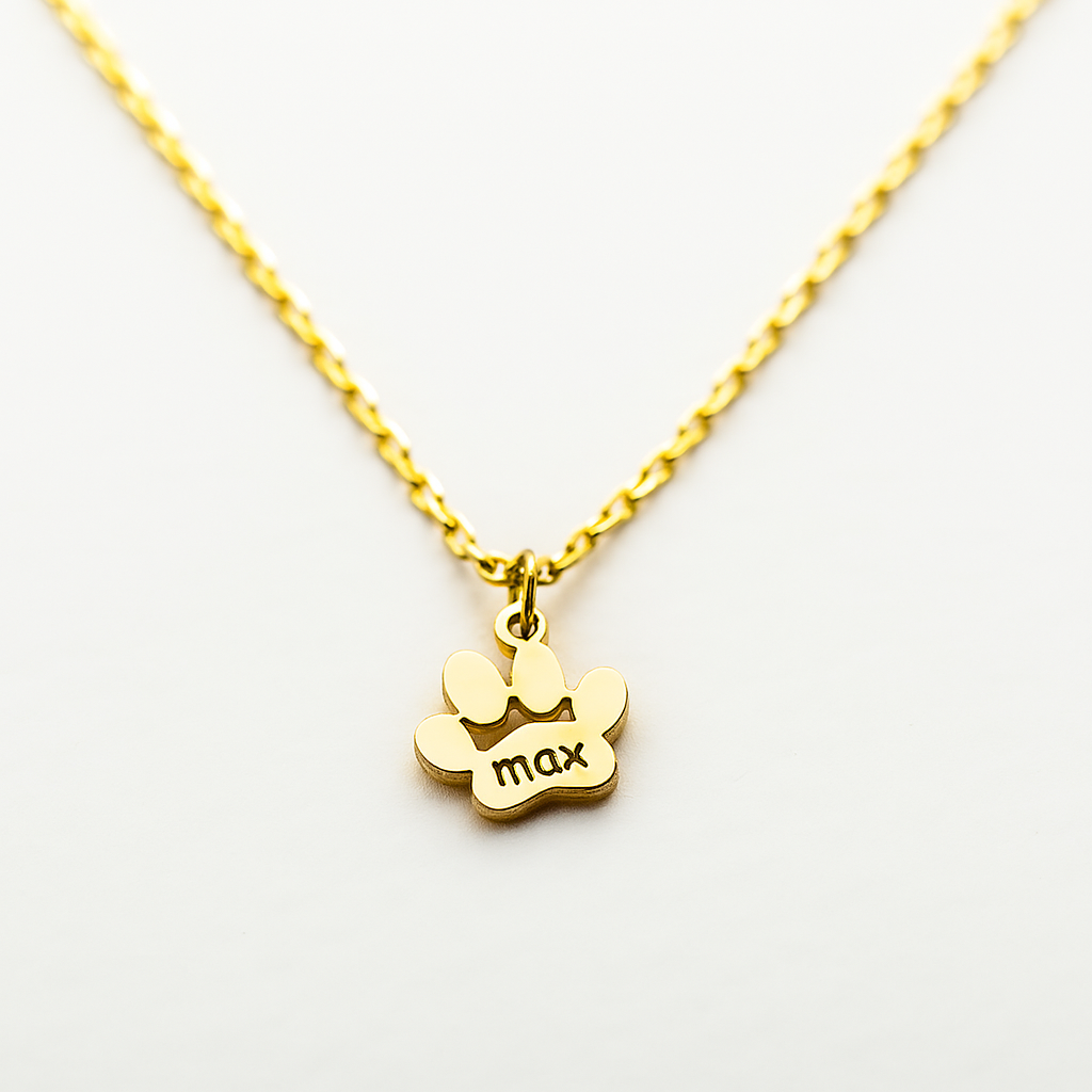 Paw Print Necklace