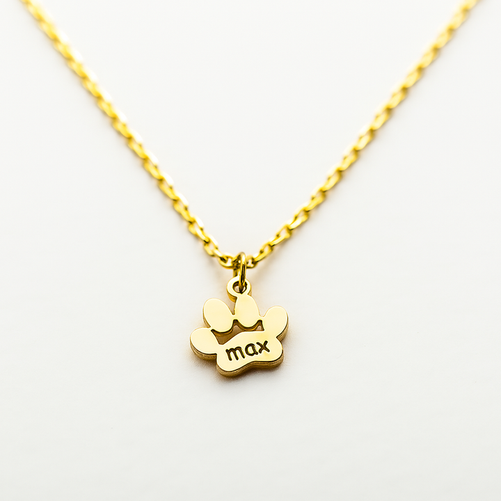 Paw Print Necklace